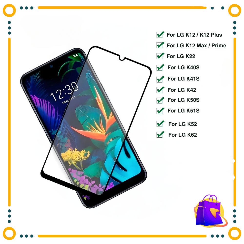 Película de Vidro Temperado 3D Full para LG K12 / K12 Max / K42 / K51S / K52 / K61 / K62 / K71 PRONTA ENTREGA!