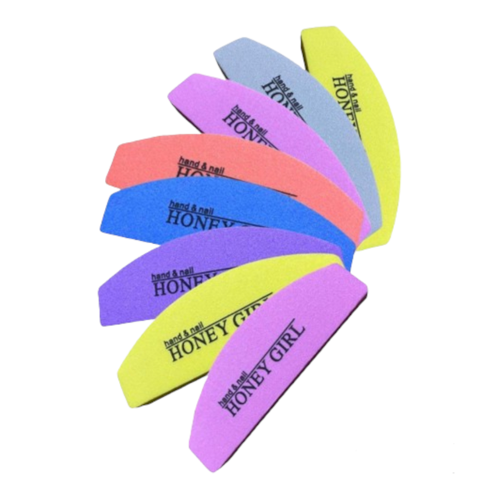 Kit com 20 Mini Lixas Buffer Profissional Polidora Honey Girl em Oferta na Shopee