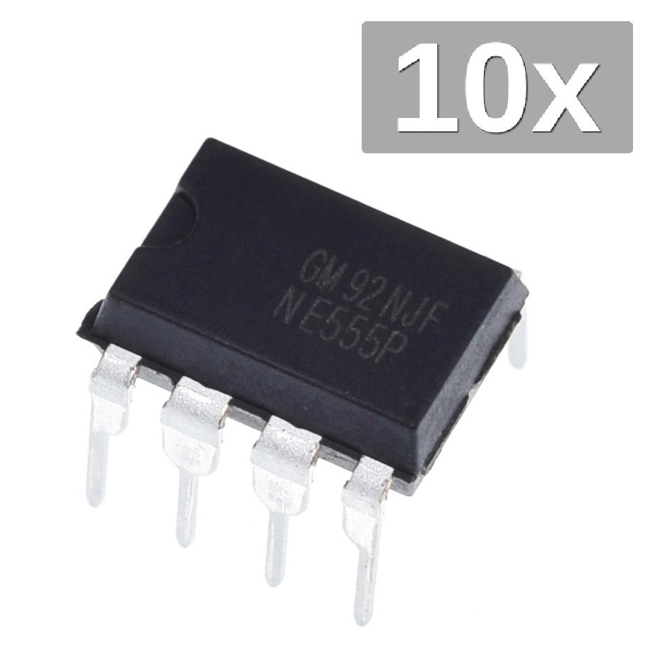 Kit 10x LM555 NE555 Timer Circuito Integrado Temporizador Automação projeto Inteligentes