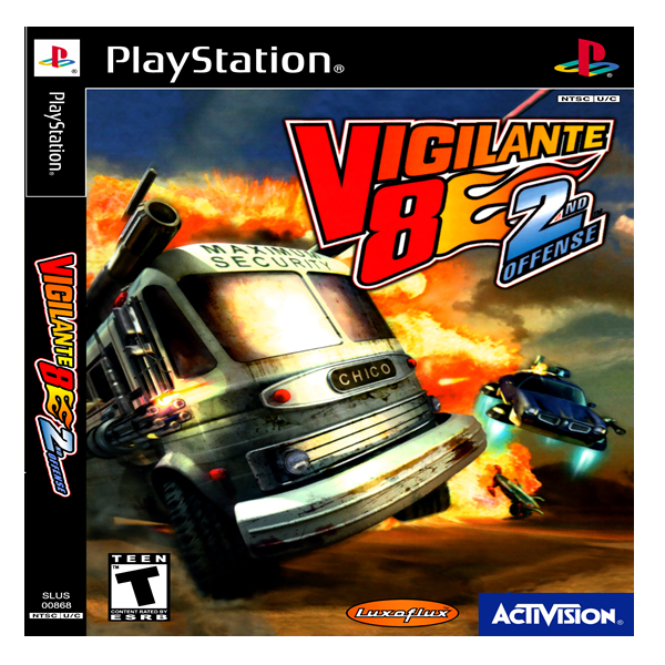 Vigilante 8 2nd Offense - Ps1 Playstation 1 PsOne