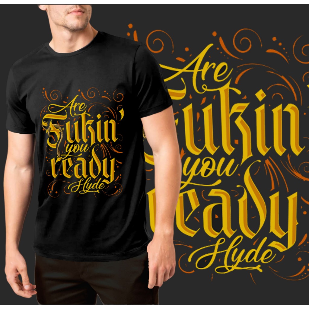 Camisa de banda HYDE L'arc en ciel, Vamps, The last Rockstars Are fukin' you ready? T-shit Algodão DFT