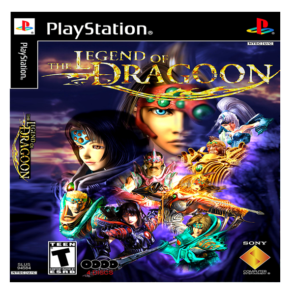 The Legend of Dragoon - Ps1 Playstation 1 PsOne