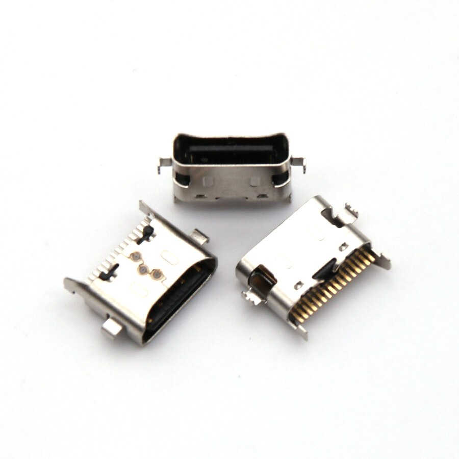 Kit 5 Conector de Carga Micro USB Tipo C A21 a215, a215f, a207, a207f, a2070 / A20s Samsung Galaxy Dock carga