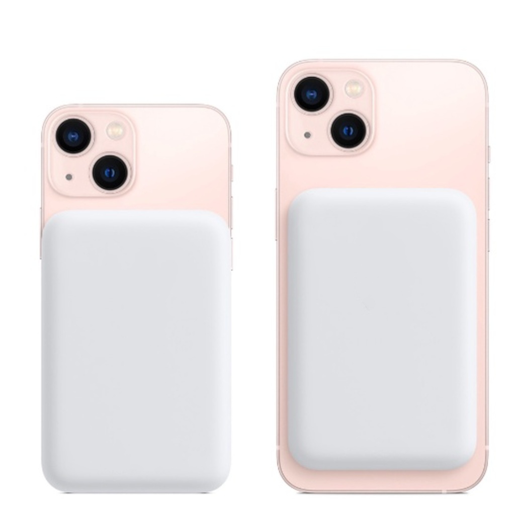 Imagem Carregador Portátil 10000Mah Sem fio Para Celular Indução Bateria Carga