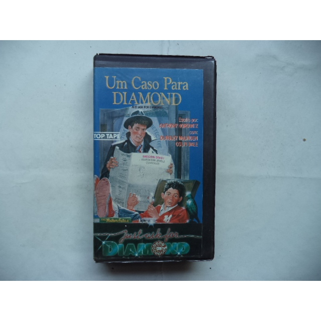 Fita Vhs Um Caso Para Diamond Original Legendado Colin Dale Dursley McLinden aventura
