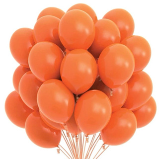 50~250 Balão Nº 7 Bexiga P/ Festa de Aniversário LARANJA em Oferta na Shopee