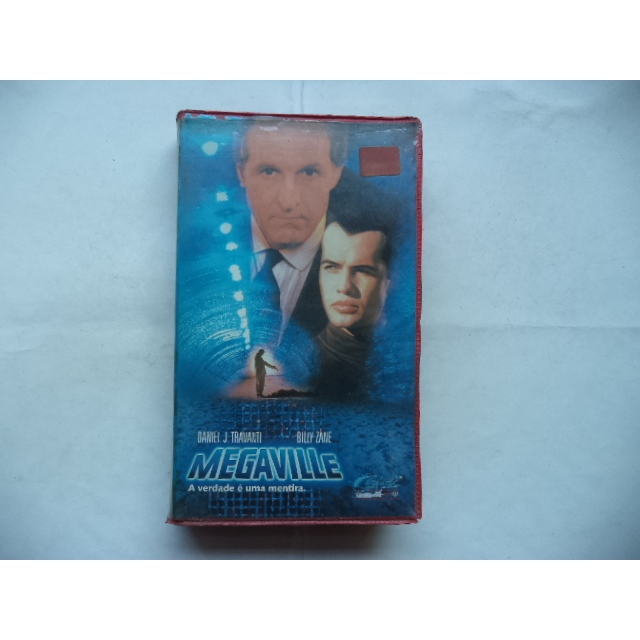 Fita Vhs Megaville Original Legendado Daniel J. Travanti Billy Zane ficção