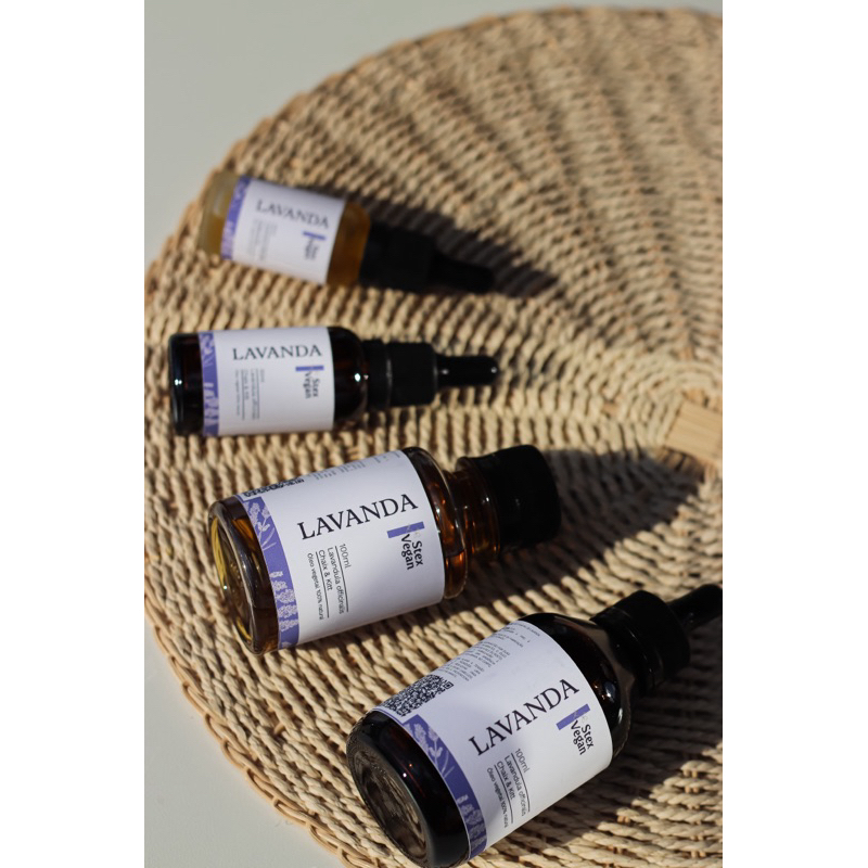 Óleo Vegetal de Lavanda (Alfazema) 100% Natural e Puro |Repelente, Crescimento Capilar e Anti Acne