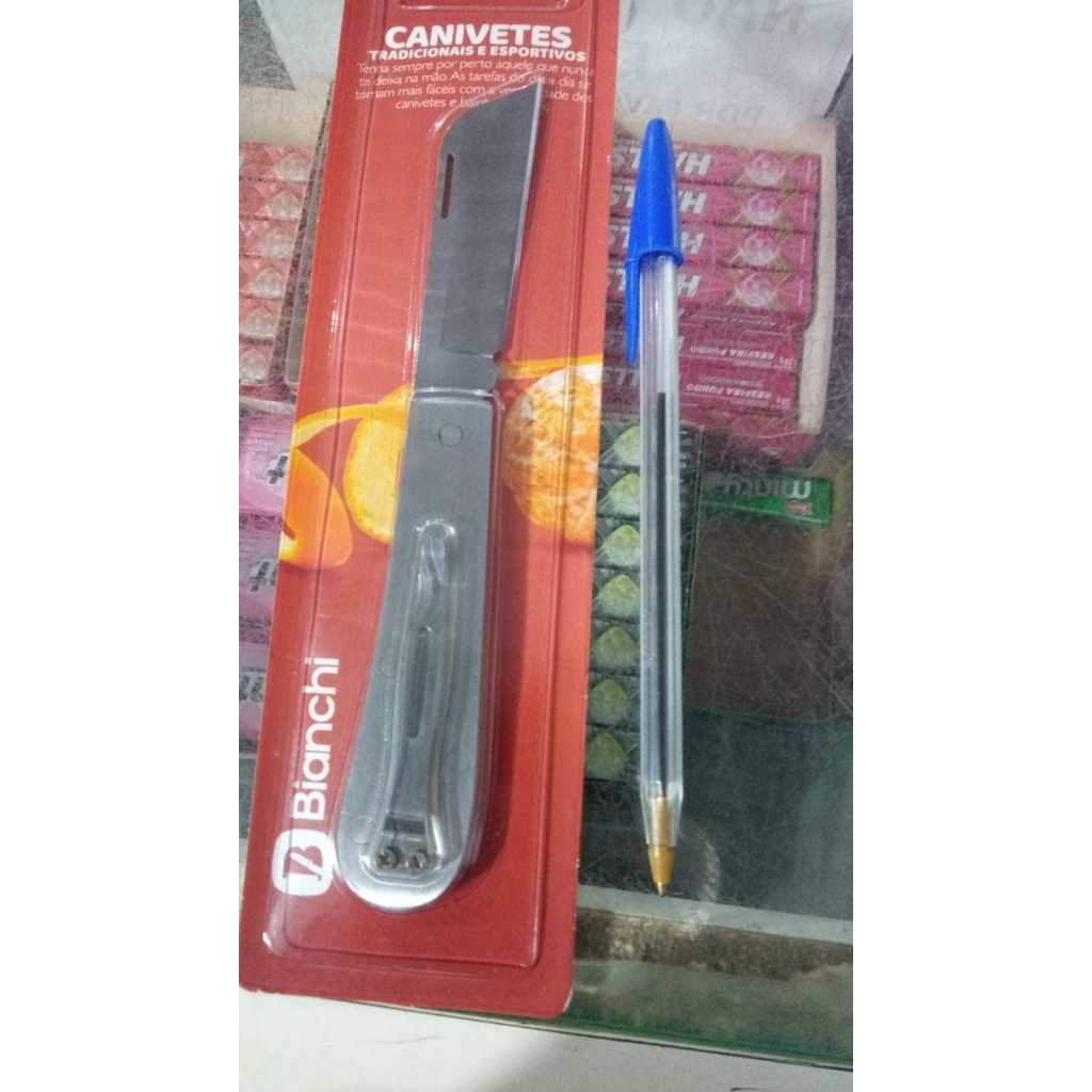 Canivete Bianchi ROGER INOX cod: 10309/33 com clip