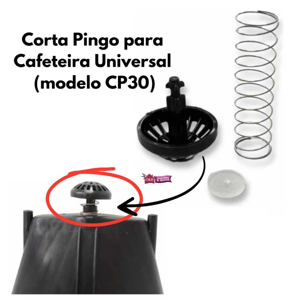 Corta Pingo para Cafeteira Electrolux/Britania CP30