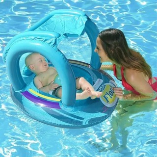Boia Bote Bebê Cobertura Fralda Infantil Rosa Ou Azu Boia Piscina Bebe 65cm （Boia -001）