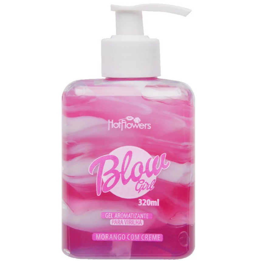 Blow Girl Gel Creme Aromatizante Beijável Para Saúde e Cuidado Vaginal Feminina 320ml Hot ...