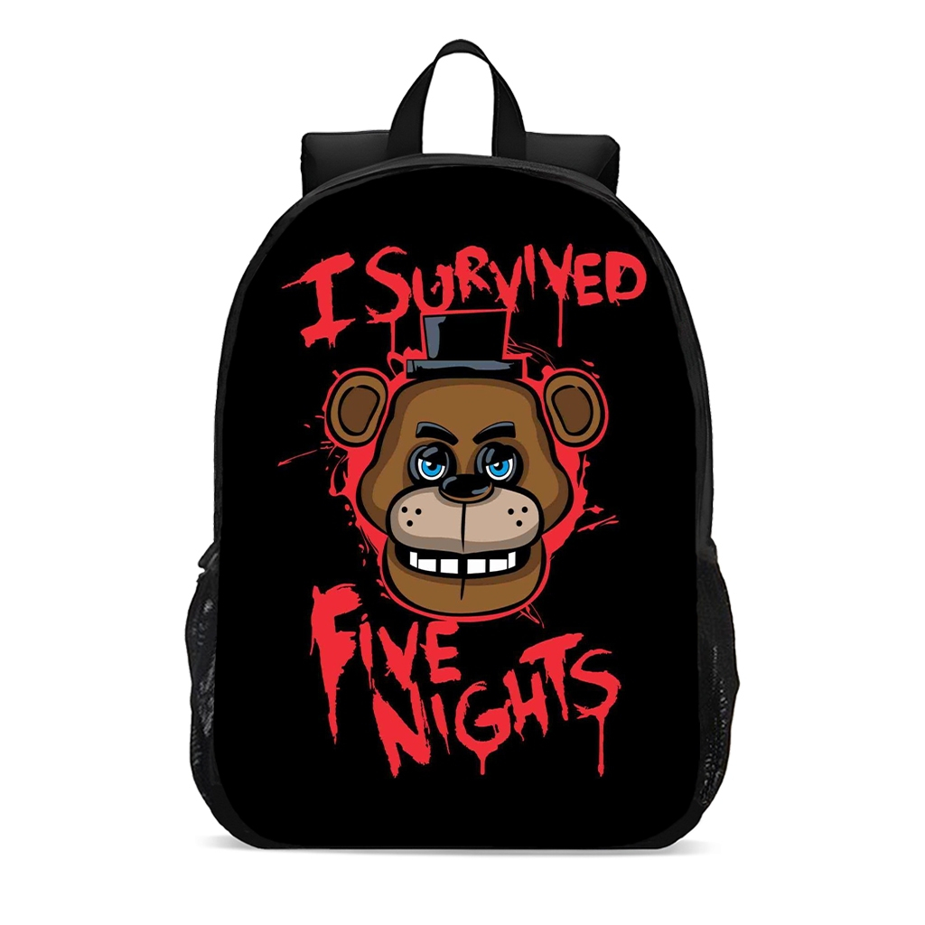 Mochila Escolar Infantil Juvenil jogo sobrevivência suspense brinquedos fnaf promoção