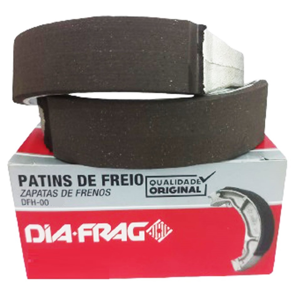 Detalhes do Pastilha e Lona de Freio P/ Cbx 200 Strada