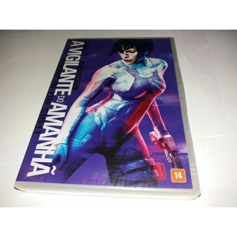 Dvd - A Vigilante do Amanha - 2017 - Scarlett Johansson - Dublado - Lacrado