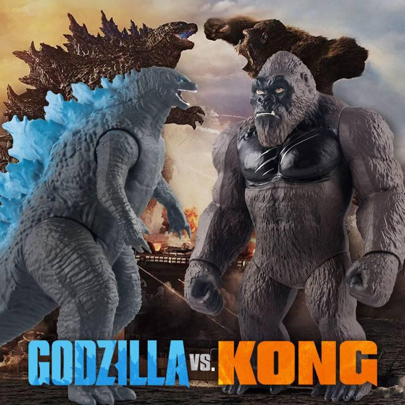Bonecos Articulados King Kong Vs Godzilla Rei dos Monstros