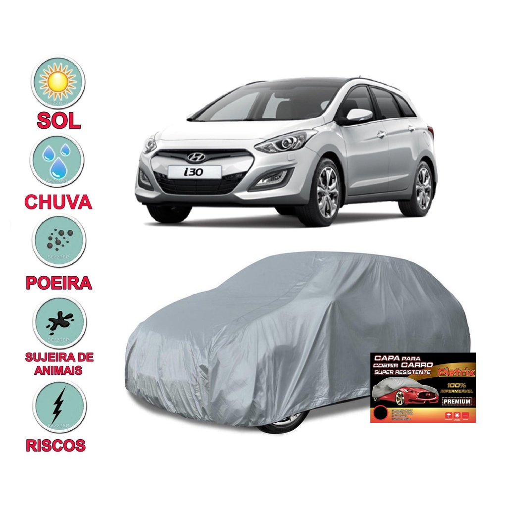Capa cobrir carro i-30 Hyundai 100% Impermeável Proteção Total PIETRIX