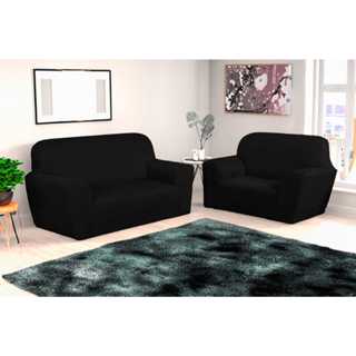 Jogo De Capa De Sofá Coladinha 3 e 2 Lugares em Malha Com Variação De CORES em Oferta na Shopee