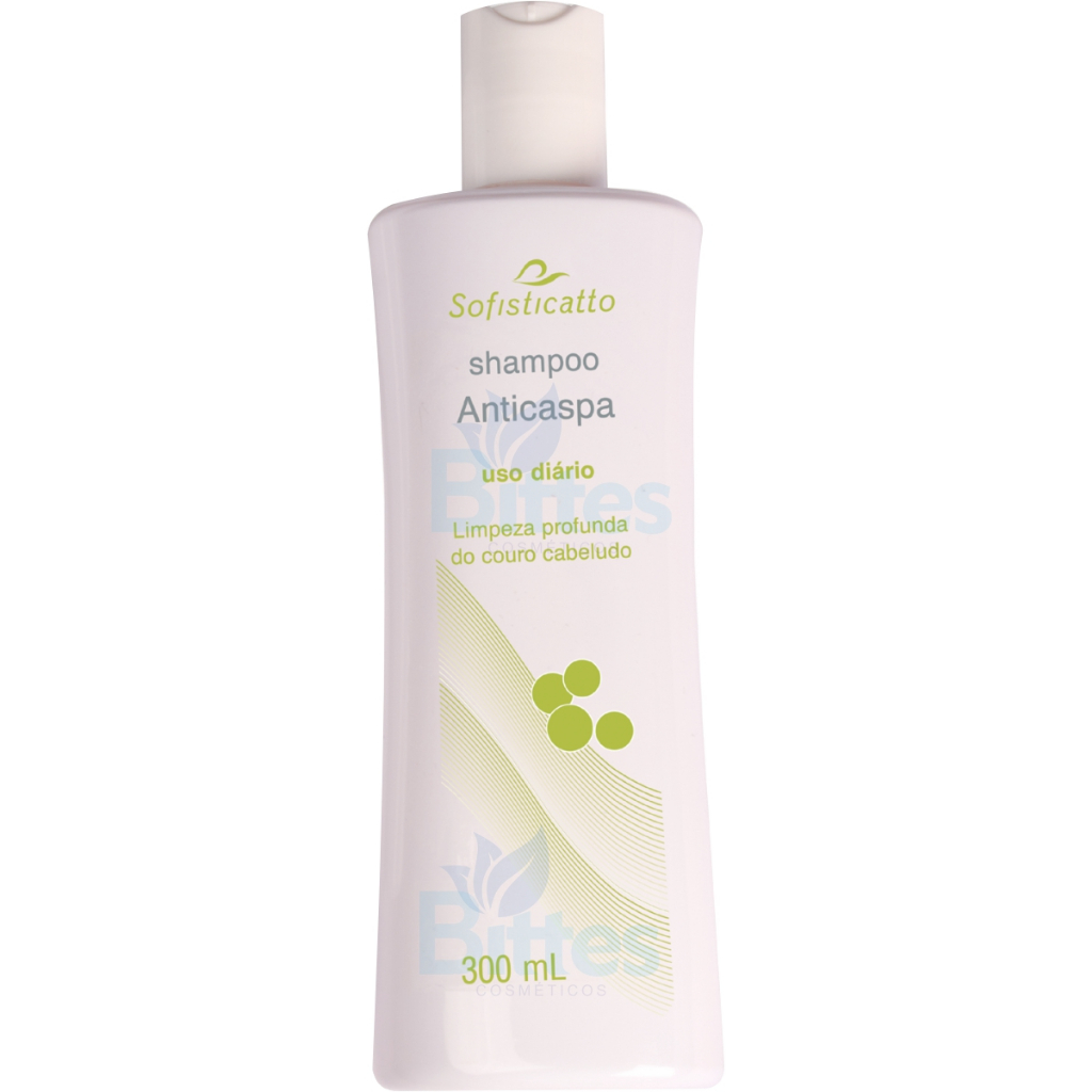 SHAMPOO ANTICASPA SOFISTICATTO COSMÉTICOS LIMPEZA PROFUNDA