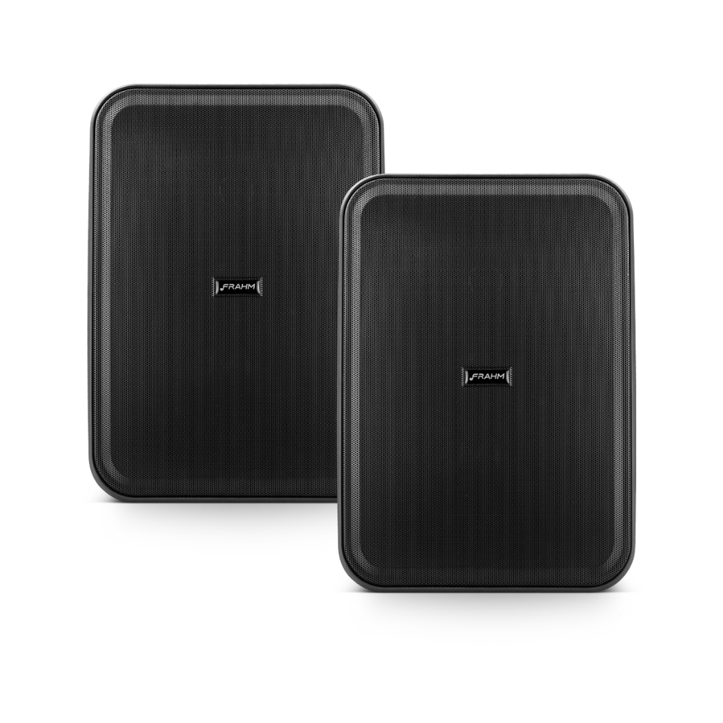 Par Caixa de Som Passiva HSC 6 Pol Outdoor 140W Rms 8 Ohms Preta