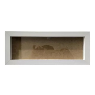 Moldura caixa alta 10x30 com profundidade 3cm em Oferta na Shopee