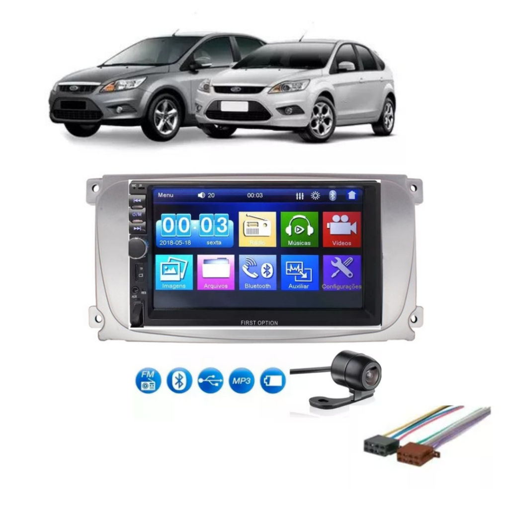 Central Multimidia 2 Din Ford Focus 2009 A 2013