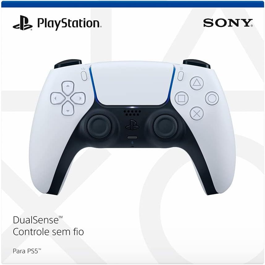 Controle DualSense sem fio PS5 branco