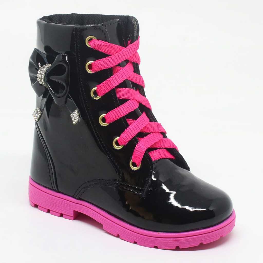 Bota Botinha Infantil Feminina Menina Galocha inverno moda Estilo Confortável Leve