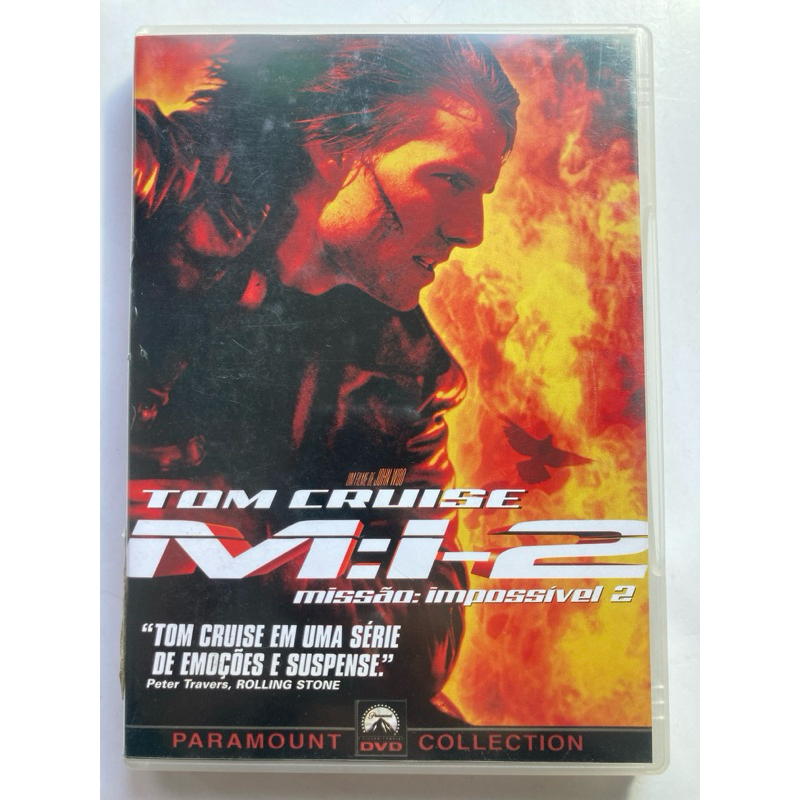 DVD: M:I-2: Missão Impossível 2, com Tom Cruise