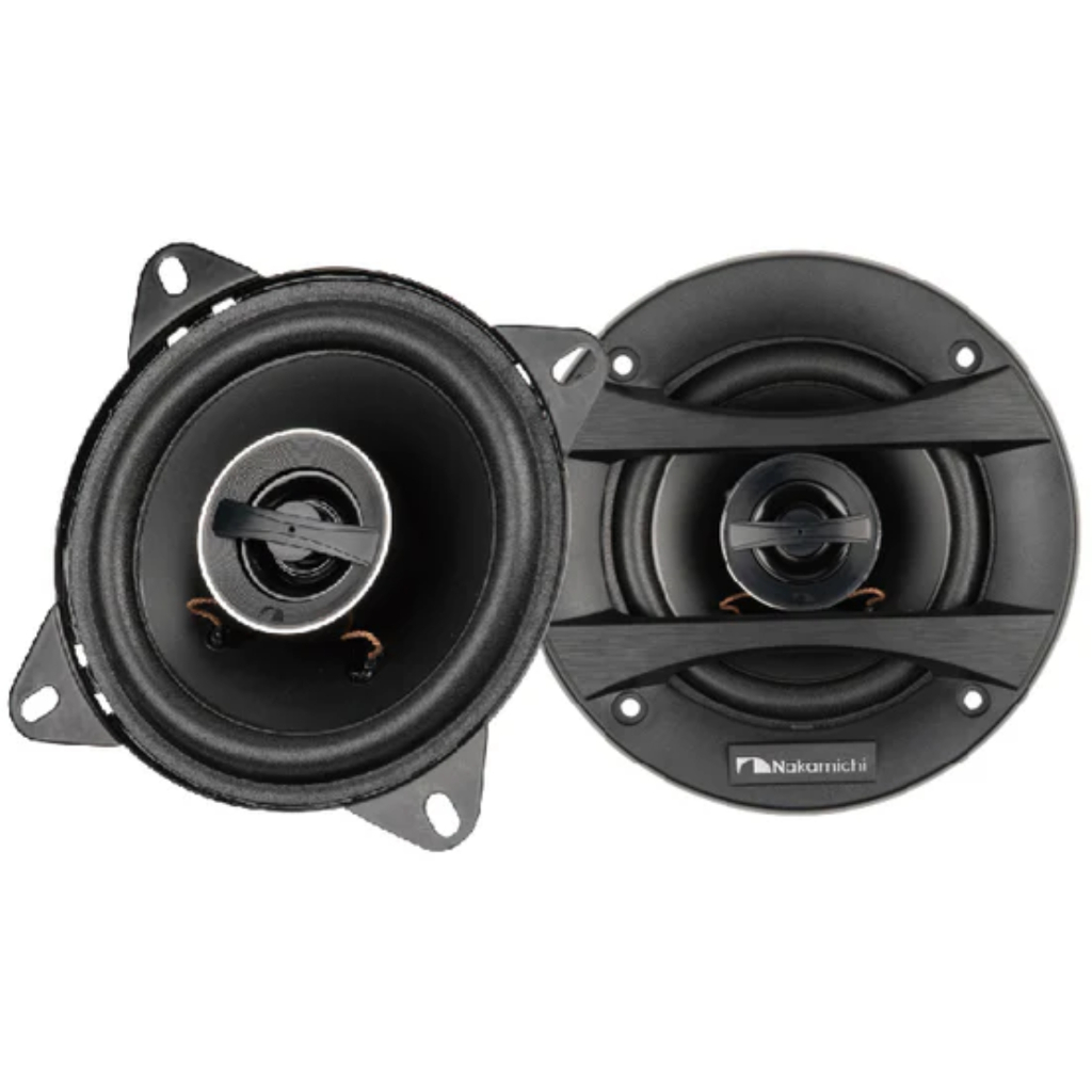 Alto Falante Coaxial Par Nakamichi NSF423 4 Polegadas 50W RMS 4 Ohms