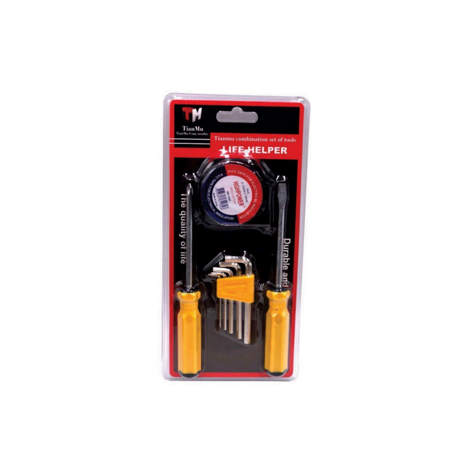  Ferramentas Multi-uso 8 pecas Made Basics Fr-10 Ferramenta Kit Conserta Chaves Ferramenta