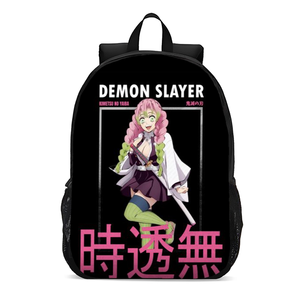Mochila Escolar Infantil Juvenil demon slayer kimetsu no yaiba anime personagem novidade promoção