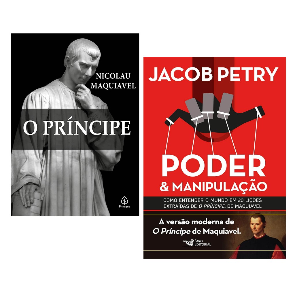 Livro O Príncipe  + Poder e Manipulação