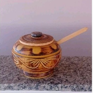 Farinheira / Artesanal Porta condimentos secos e temperos em Oferta na Shopee