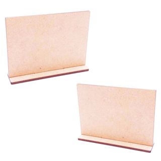 Kit 10 plaquinha mini painel porta foto 10x15 horizontal mdf cru mini cenario lembrancinha recado em Oferta na Shopee
