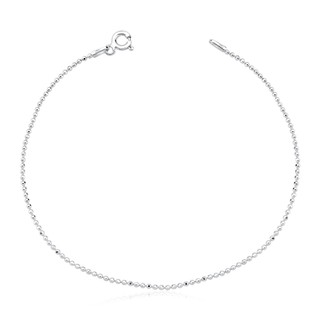Pulseira Feminina de Prata 925 Bolinhas Diamantadas em Oferta na Shopee