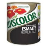 Tinta Esmalte Sintético Alto Brilho 900ml Preto/Branco brilhante - Lukscolor em Oferta na Shopee