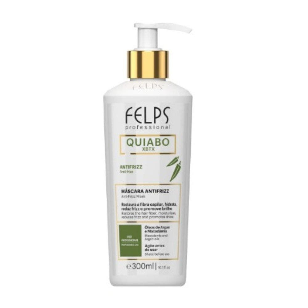Escova Progressiva Felps Quiabo Xbtx Okra 300ml - Beauty