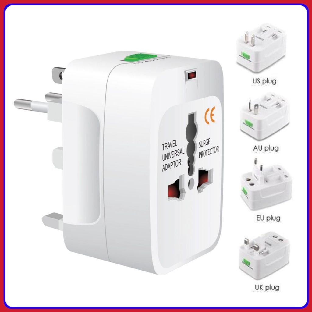 Adaptor International All-in-one Adaptador Universal Tomadas