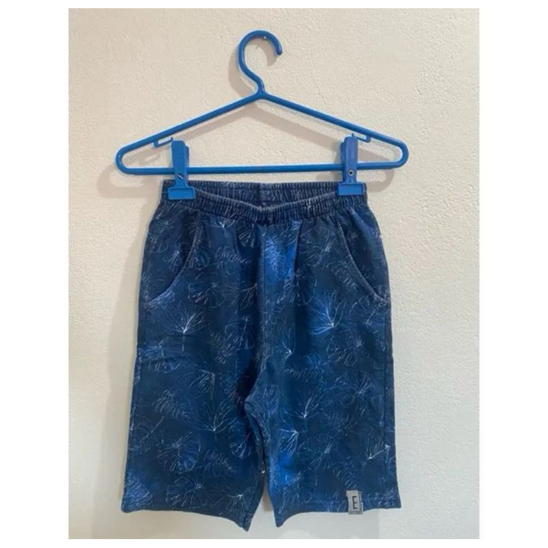 Bermuda Masculina Menino Infantil Cor Azul Tamanho 12 Primavera/verao
