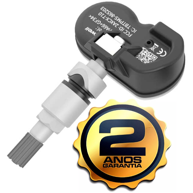 Sensor de Pressão de Pneu Tpms Bmw 330i 330ci 330xi E46  525i 530i 540i E39 1995 1996 1997 1998 1999 2000 2001 2002 2003 2004 2005 Válvula Bico Pito 745li 745i 760li 760i E38 E65 E66 E67