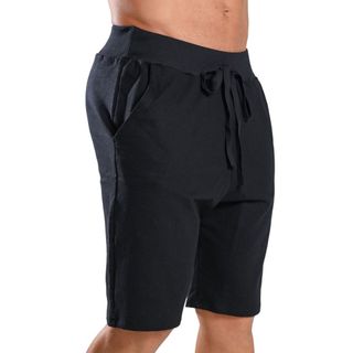 Bermuda Masculina Academia Casual Treino com Elástico e Amarração em Oferta na Shopee