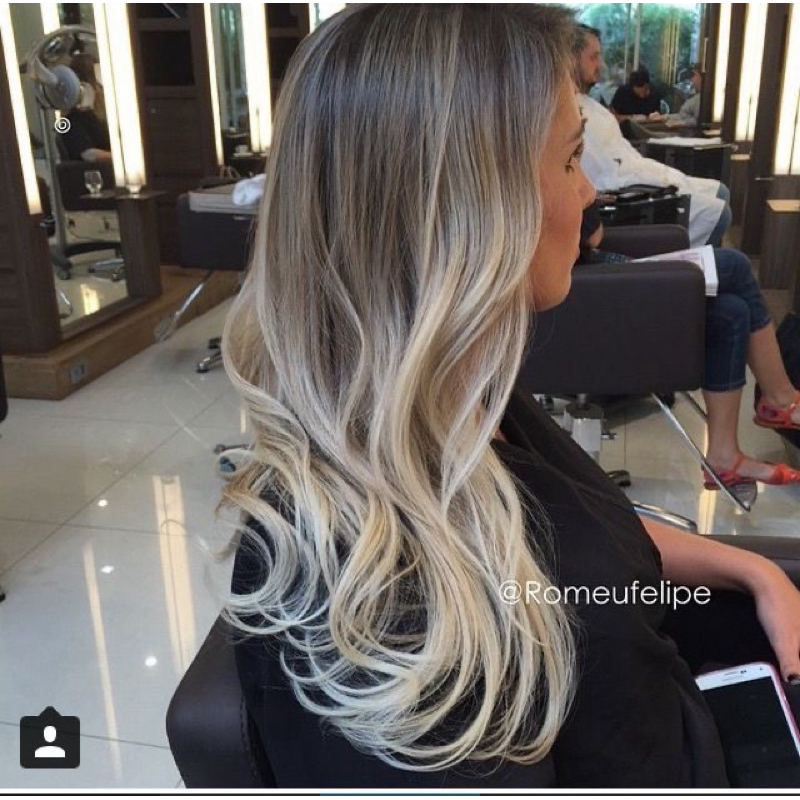 cabelo bio humano russo misto com humano 75 cm com tic tac ou tiara