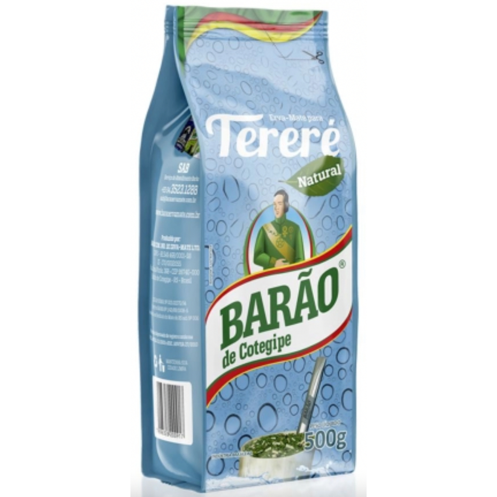 Erva Mate Tereré Natural Barão de Cotegipe 500g