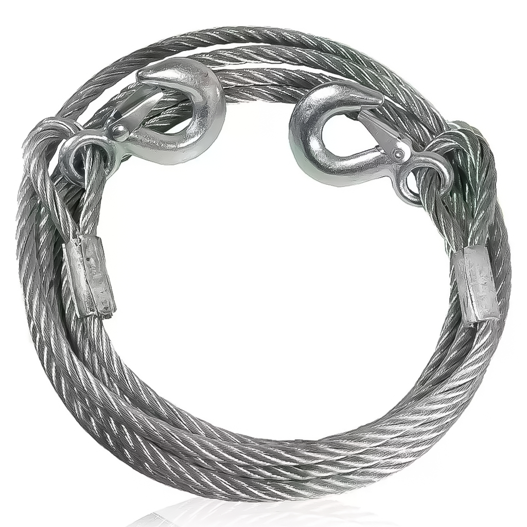 Cabo De Aço Para Reboque 4 Metros X 8mm Para 3 Toneladas Automóveis Carro Caminhonete em Oferta na Shopee