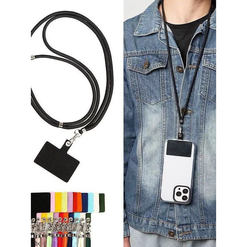 Cordão Fino Nylon de Pescoço Para Celular Universal Ajustável Segurança — imagem 2 de 2