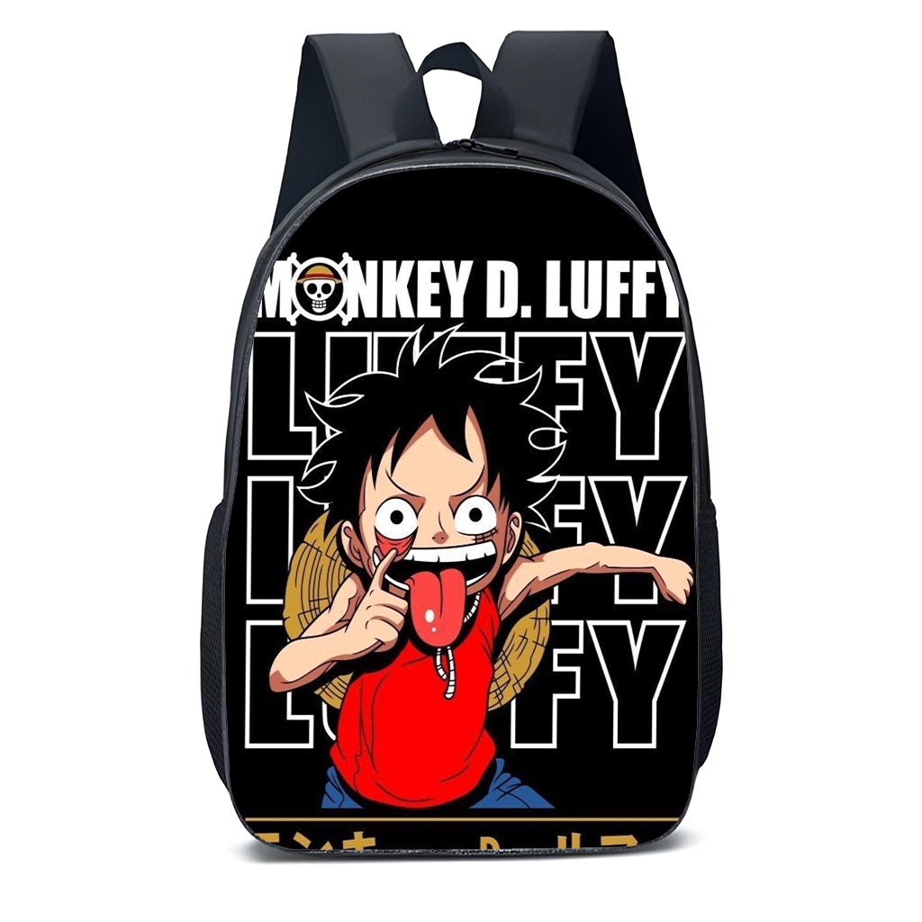 Mochila Escolar Infantil Juvenil monkey d luffy personagem novidade promoção