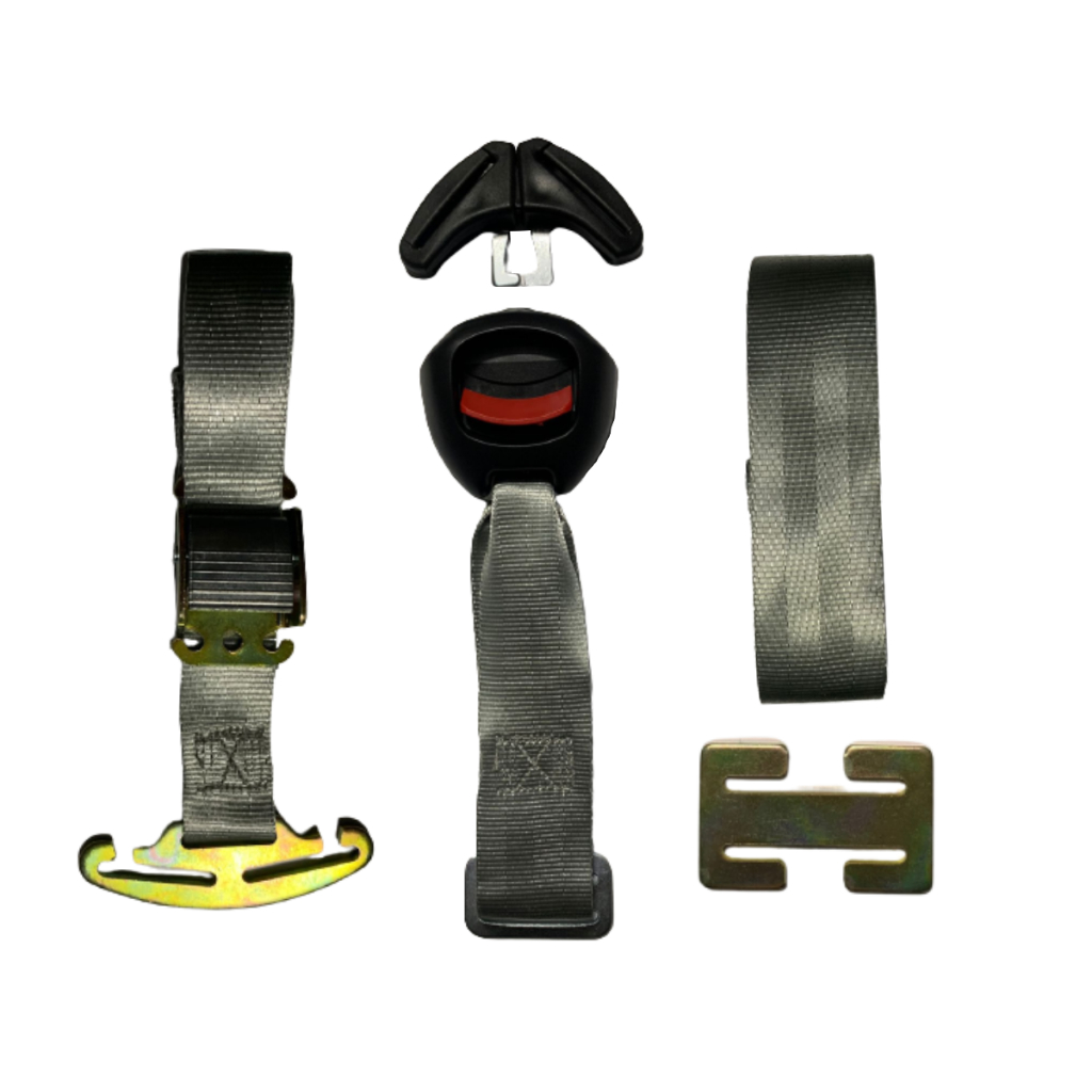 Cinto de Segurança Retenção infantil Cadeirinha universal todas as Cadeirinhas Cinza