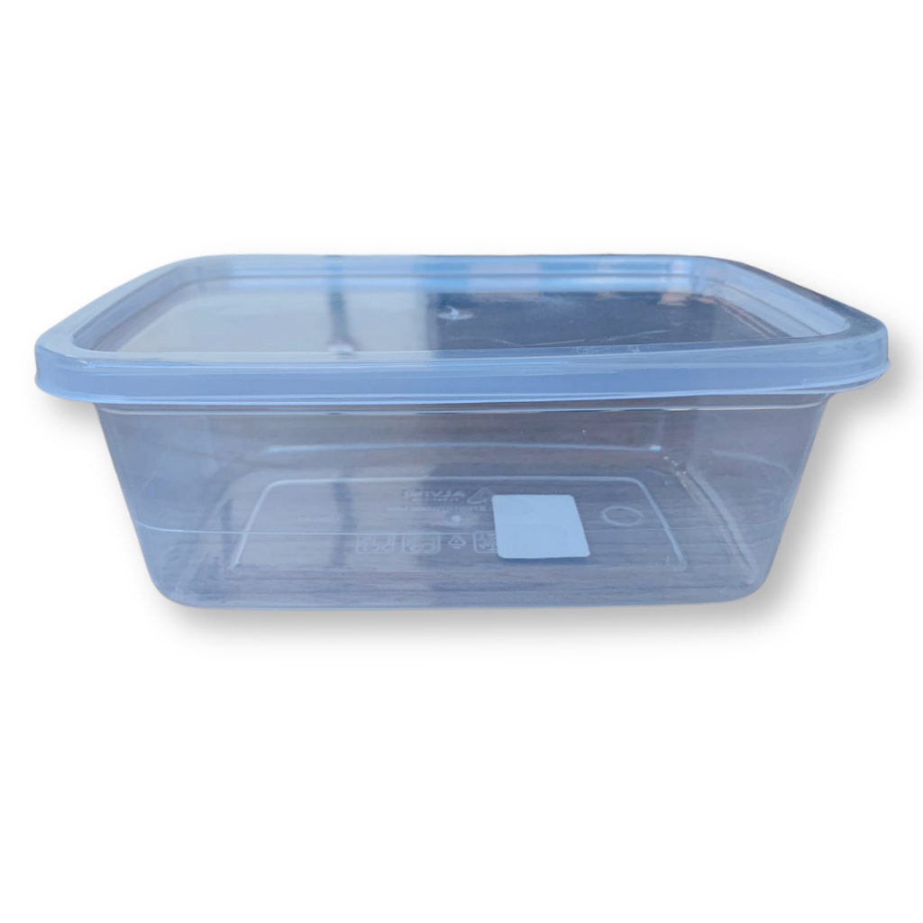 Pote 1 Litro Transparente BPA Free Organizador de Alimentos Marmita