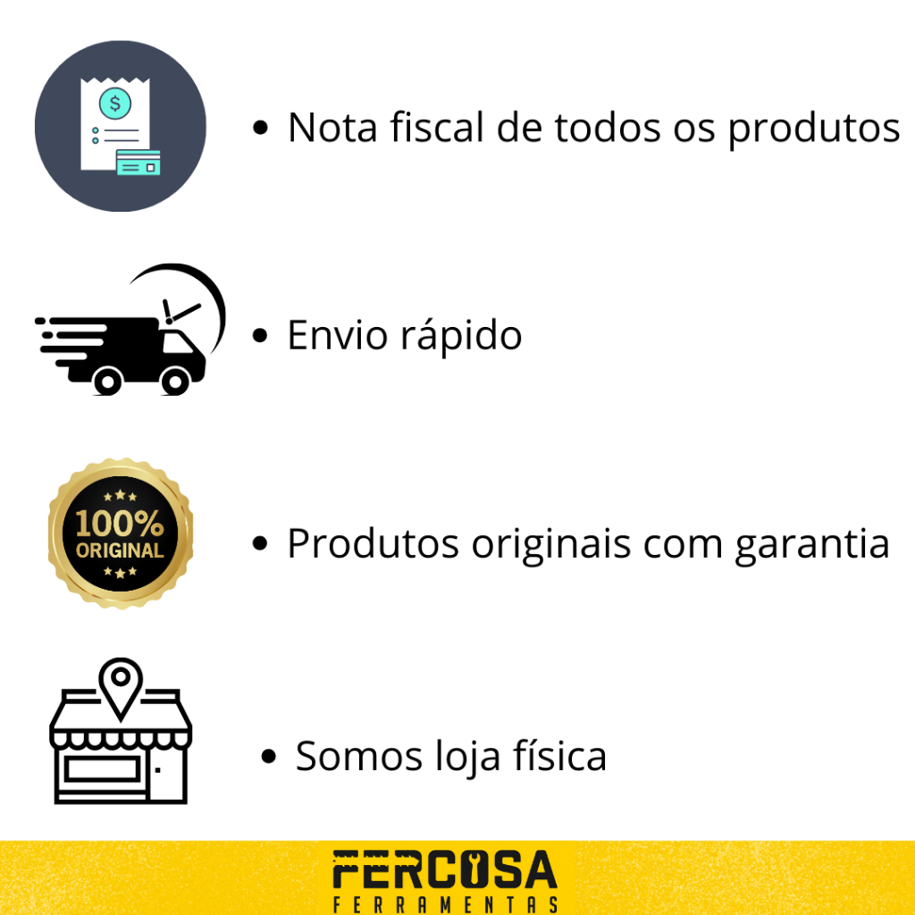 Chave de fenda 3/8